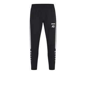 JAKO Power Freizeithose Kids Schwarz Weiss F802