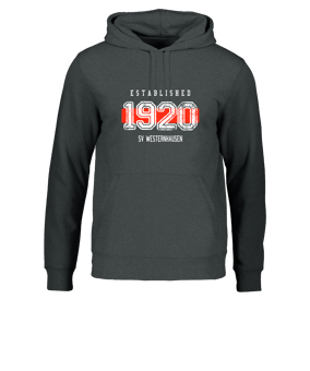 Merch Drummer 2.0 Hoody Dark Heather Grey | #established
