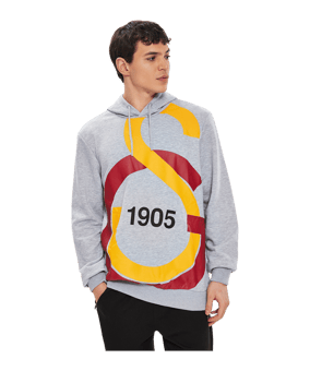 Galatasaray Istanbul Big Logo Sweatshirt Grau - grau