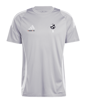 adidas Tiro 24 Trikot Grau Weiss