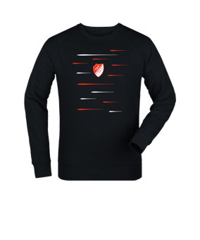 Merch Roller Sweatshirt Black | #lines