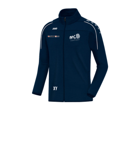 JAKO Classico Trainingsjacke Kids Blau Weiss F09