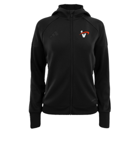 adidas Tiro 25 Travel Kapuzenjacke Damen Schwarz