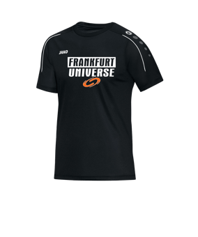 JAKO Classico T-Shirt Schwarz Weiss F08