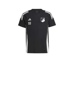 adidas Tiro 24 T-Shirt Kids Schwarz Weiss
