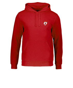 Merch Drummer 2.0 Hoody Red | #justlogo4c