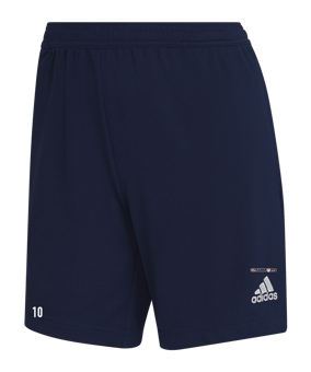 adidas Entrada 22 Trainingsshort Damen Blau