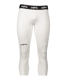Bucketz 3/4 Compression Tight Weiß - weiss