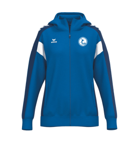 Erima Celebrate 125 Kapuzenjacke Damen Blau