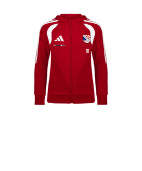 adidas Tiro 26 League Kapuzenjacke Kids Rot