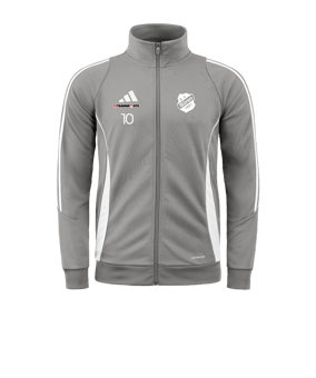 adidas Tiro 24 Trainingsjacke Grau Weiss