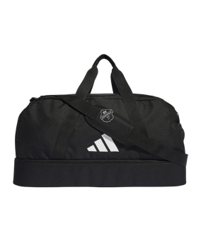 adidas Tiro League Duffel Bag Gr. M Schwarz Weiss