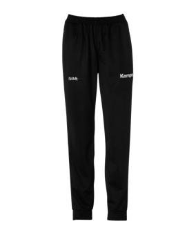 Kempa Lite Trainingshose Damen Schwarz Weiss F01