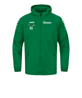 JAKO Team 2.0 Allwetterjacke Grün F200