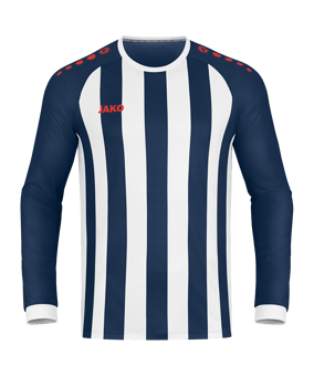 JAKO Inter Trikot Langarm Blau Weiss Rot F935 - blau