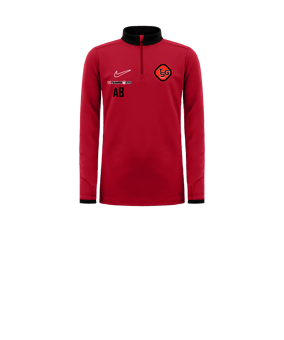 Nike Academy 25 Drill Top Sweatshirt Kids Rot F657