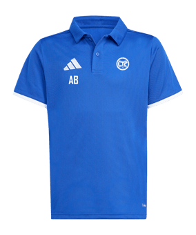 adidas Entrada 26 Polo Kids Blau