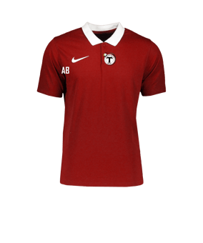 Nike Park 20 Poloshirt Rot Weiss F657