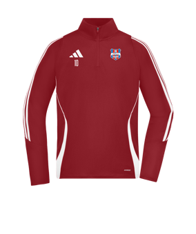 adidas Tiro 24 Trainingstop Rot Weiss