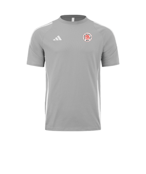 adidas Tiro 24 T-Shirt Grau Weiss