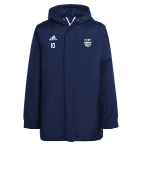 adidas Entrada 22 Stadium Jacke Blau