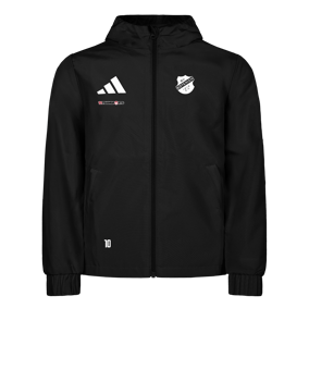 adidas Entrada 26 Regenjacke Schwarz