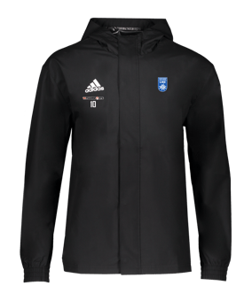 adidas Entrada 22 Allwetterjacke Kids Schwarz