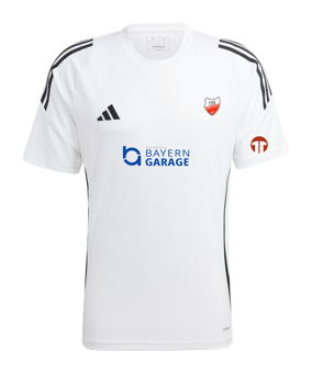 adidas Tiro 24 Trikot Weiss Schwarz