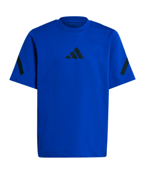 adidas ZNE T-Shirt Kids Blau - blau