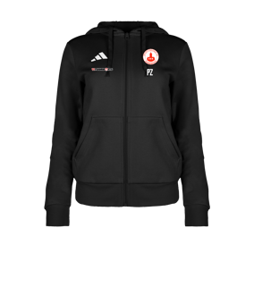 adidas Entrada 26 Kapuzenjacke Damen Schwarz