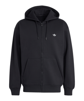 adidas Originals Trefoil Essentials Loose Kapuzenjacke Schwarz - schwarz