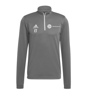 adidas Entrada 22 HalfZip Sweatshirt Grau