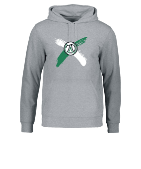 Merch Drummer 2.0 Hoody Heather Grey | #cross