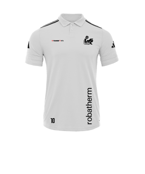 adidas Squadra 25 Polo Weiß