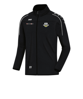 JAKO Classico Trainingsjacke Schwarz Weiss F08