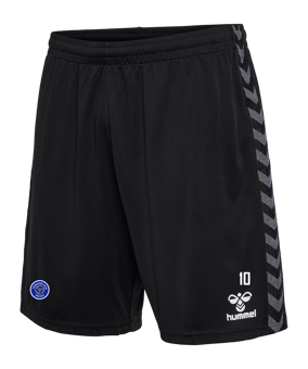 Hummel Authentic Poly Short Schwarz F2001