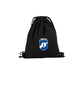 Merch Organic Premium Cotton Gymsack Black | #schach
