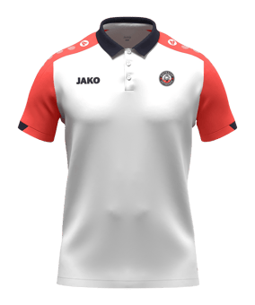 JAKO Dynamic Polo Weiß F026
