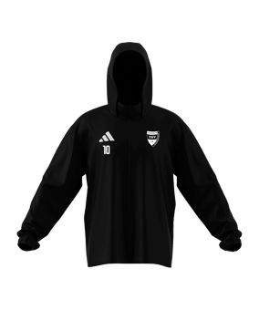 adidas Entrada 26 Regenjacke Schwarz