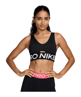 Nike Sport-BH Damen Schwarz F010