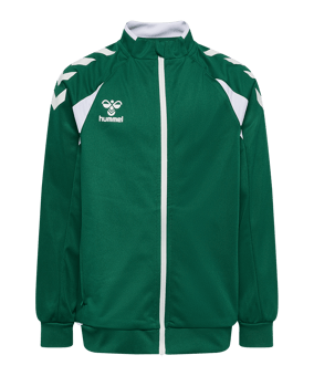 hummel Core 2.0 Track Zip Jacke Kids Grün F6131 - gruen