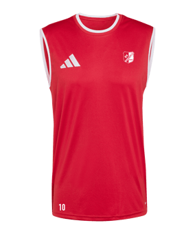 adidas Entrada 26 Sleeveless Trikot Weiß