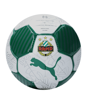 PUMA SK Rapid Wien Ess Miniball Weiß F01 - weiss