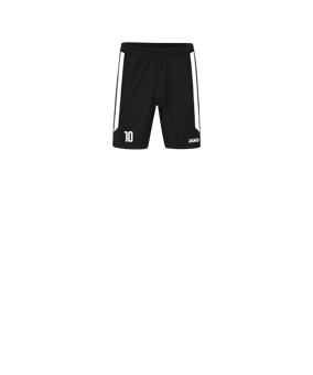 JAKO Power Short Kids Schwarz Weiss F802