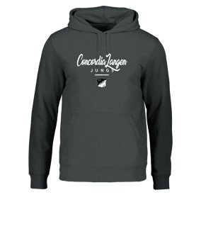 Merch Drummer 2.0 Hoody Dark Heather Grey | #jungs