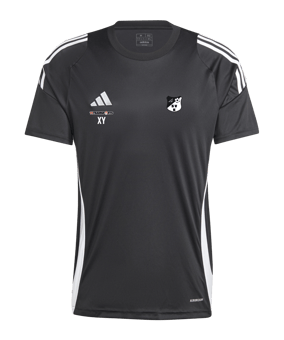 adidas Tiro 24 Trikot Schwarz Weiss