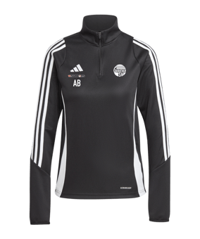 adidas Tiro 24 Trainingstop Damen Schwarz Weiss