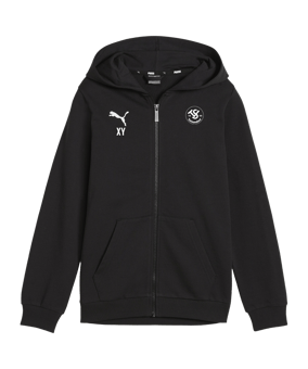 PUMA teamGOAL Casuals Kapuzenjacke Kids F03