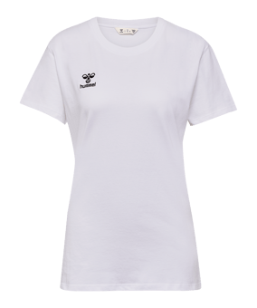 Hummel GO 2.0 T-Shirt Damen Weiss F9001 - weiss