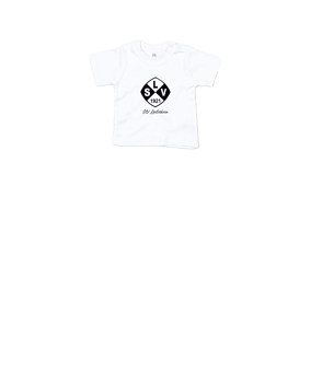 Merch Baby T-Shirt White | #logo